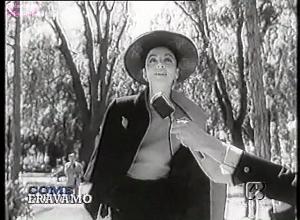 Interview at Fontana Giardino del Pincio (1960)